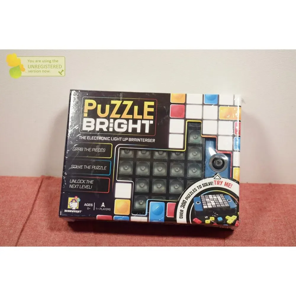 Brainwright: Puzzle Bright Electronic Game (Incomplete)
